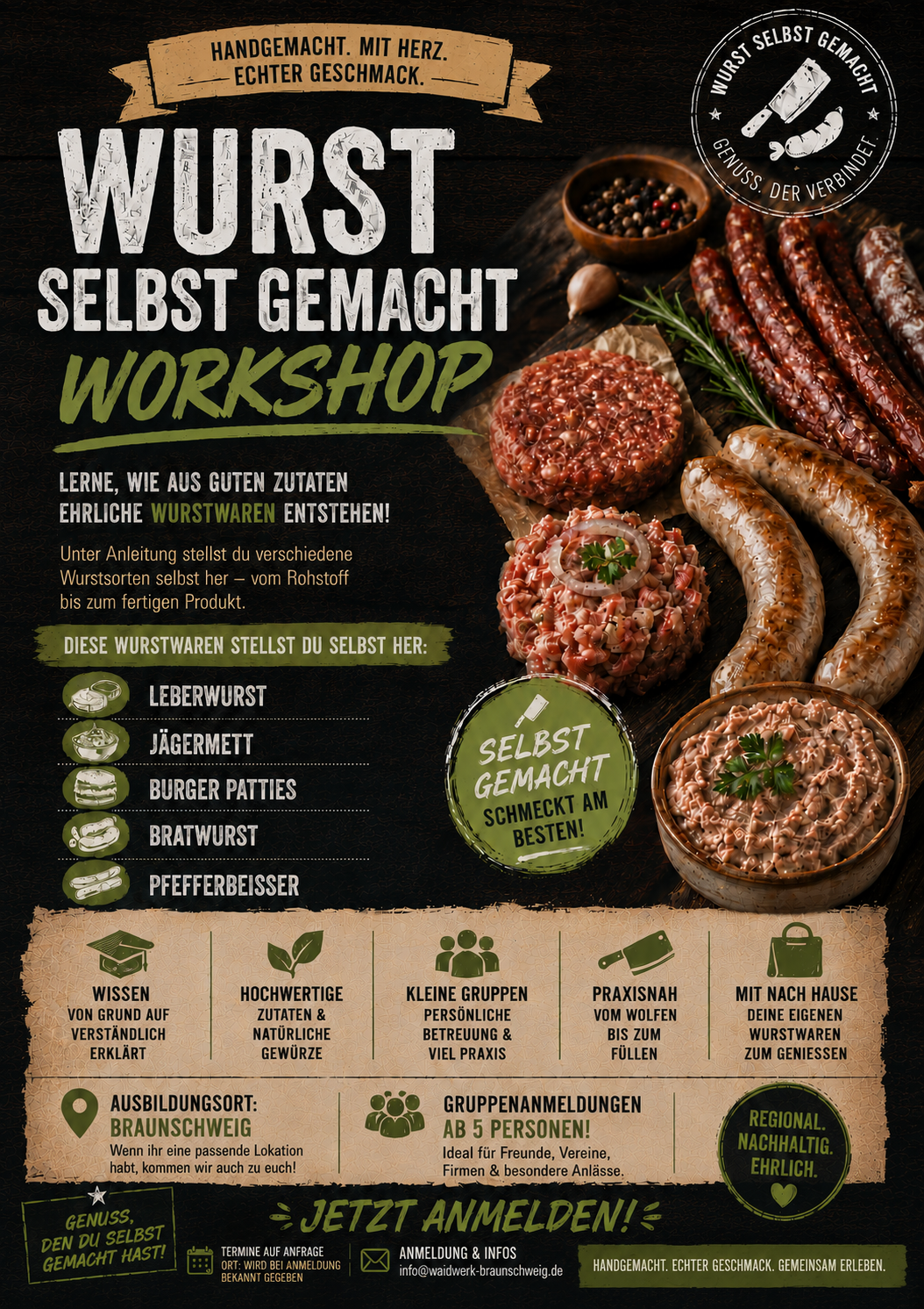 Wurst selbst gemacht Workshop